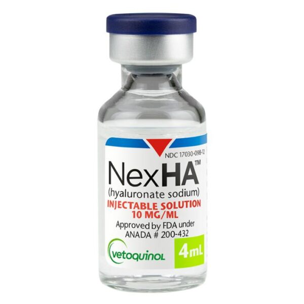 NexHA injection, NexHA 4ml, NexHA (hyaluronate sodium), NexHA Injectable Solution, NexHA 4ml for animal use, NexHA Hyaluronate Sodium for Horses, NexHA Vetoquinol,