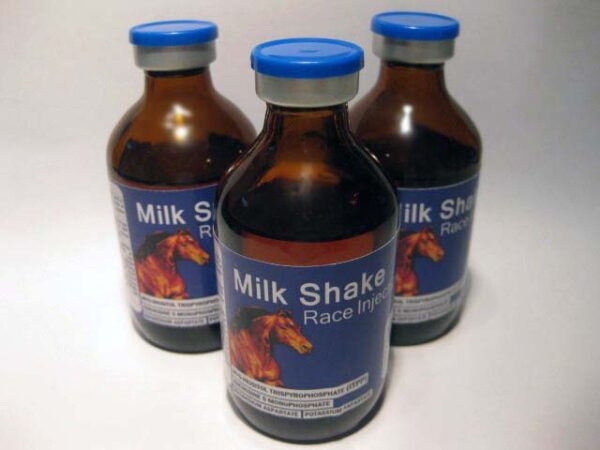 Milkshake injection, Milkshake 50ml, Milkshake injection for horses, endurance, energy, milkshake, Prerace, stimulant