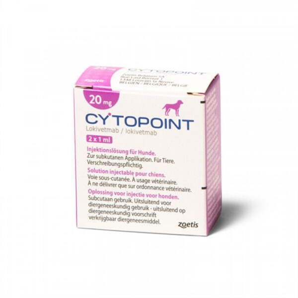 cytopoint 20mg pack of 2-vials, Cytopoint Solution for Injection for Dogs 20mg, Cytopoint 20mg, Cytopoint 20mg injection, Cytopoint injection for dogs, Cytopoint injection,